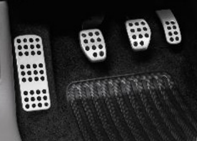 Pedal de freno aluminio